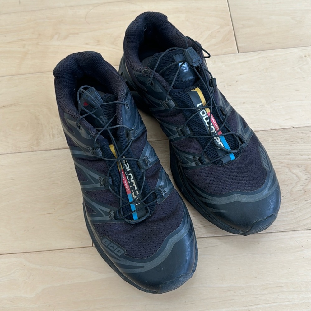 Salomon S-Lab XT-6 running shoes, women’s size 9